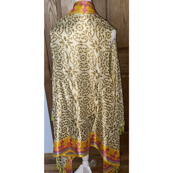 Soft Surroundings Cardigan Artsy Women’s Flowy Fringe One Size O/S - Picture 4 of 10